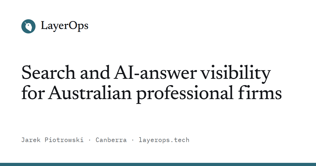 AI Automation for Established Australian Businesses | LayerOps